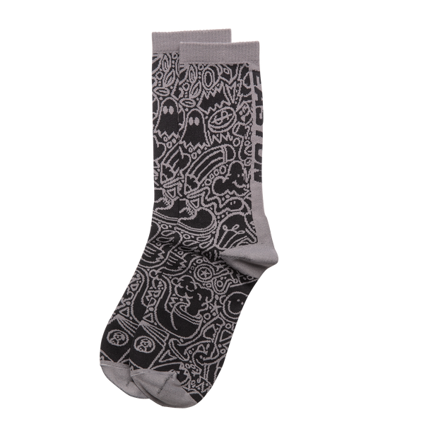 Easton Cycling X Cento Scribble Sock