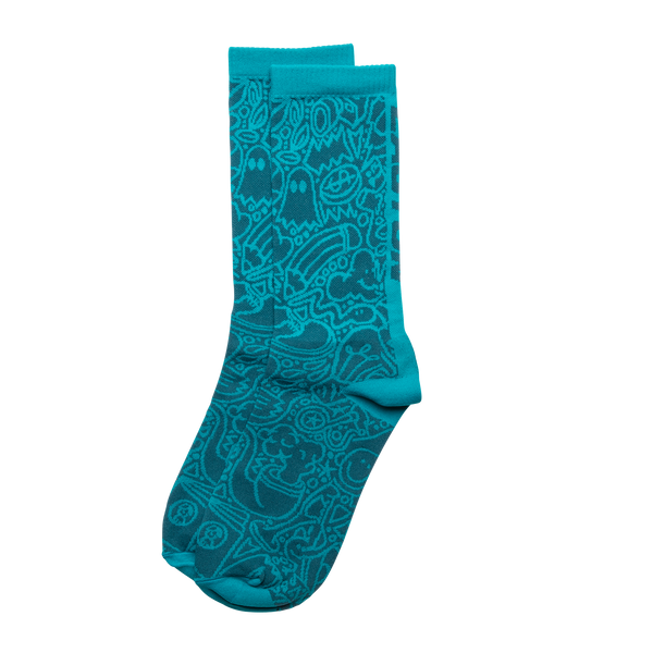 Easton Cycling X Cento Scribble Sock